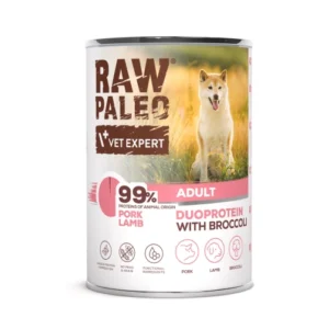 Raw Paleo Adult Pork&Lamb Can-duoproteina wieprzowina z jagnięciną 400g