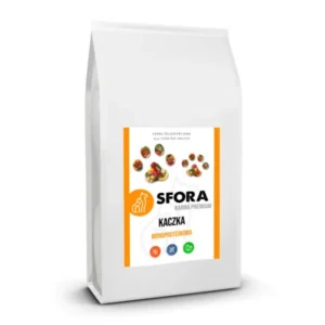 Karma Sfora Super Premium Kaczka monobiałkowa dla małych ras na wagę 1kg=35zł