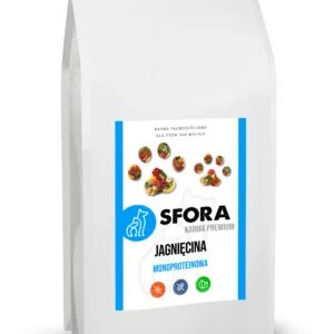 Karma Sfora Super Premium Jagnięcina monobiałkowa dla małych ras