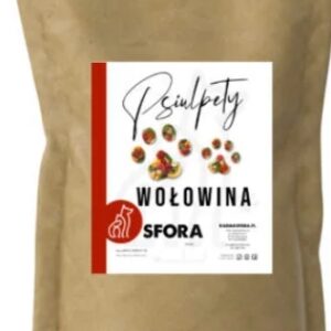 Sfora Psiulpety Wołowina 100 g. Monobiałkowe