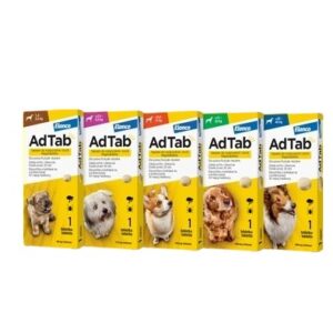 ELANCO AdTab tabletka na pchły i kleszcze dla psów