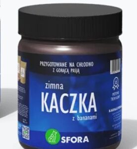 Przysmaki Treningówki zimna kaczka z bananami 400 g