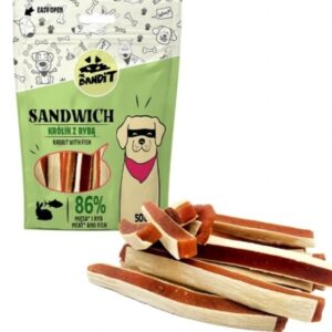 MR. BANDIT SANDWICH królik z rybą 500g