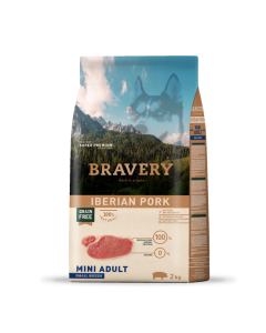 Bravery Iberian Pork Mini Adult Small Breeds  GRAIN FREE (świnia iberyjska) 2kg