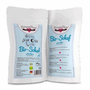 KARMA HERZENS HUND Schaf 130 g Grain Free (72% organicznego mięsa owczego)