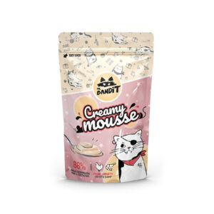 MR. BANDIT CREAMY MOUSSE PRZYSMAK KOTA PASTA Z KURCZAKIEM I KREWETKAMI 60g