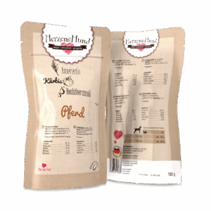 Karma HERZENS HUND Pferd 130 g (70% koniny i amarantus)