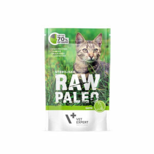 VetExpert Raw Paleo sterilised Cat Game dziczyzna saszetka 100g