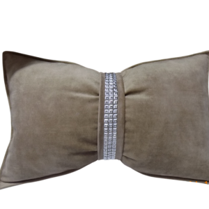 Poduszka dekoracyjna ozdobna welur 50x30 cm