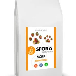 Karma Sfora Super Premium Kaczka monobiałkowa dla małych ras