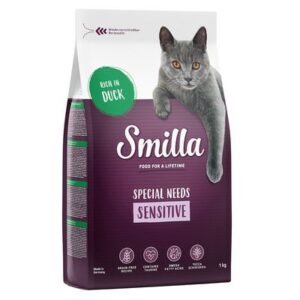Smilla Adult Sensitive bez zbóż kaczka 10 kg