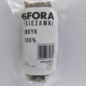 Przysmak naturalny Sfora Psiezamki z indyka monobiałkowe 100 g