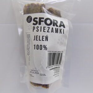 Przysmak naturalny Sfora Psiezamki z Jelenia monobiałkowe 100g