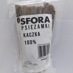 Przysmak naturalny Sfora Psiezamki z Kaczki monobiałkowe 100 g