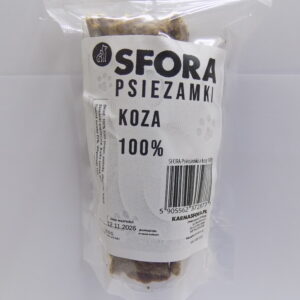 Przysmak naturalny Sfora Psiezamki z kozy monobialkowe 100 g