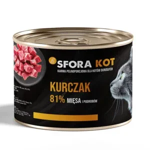 Karma Sfora dla kota Kurczak monobiałkowa 200 g