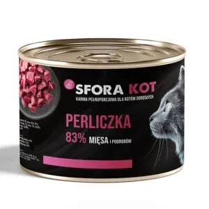 Karma Sfora dla kota Perliczka 200 g
