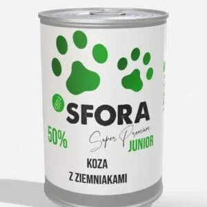 Sfora Koza z ziemniakami 400g Junior