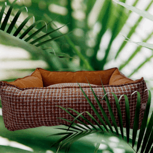 Legowisko dla pieska 70x60 cm z poduszką dwu stronną