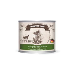 NATURAL TRAIL Dog Small Country Wildboar, Rabbit, Venison puszka 200g