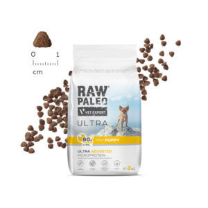 RAW PALEO ULTRA TURKEY PUPPY MINI - sucha karma z indykiem dla szczeniąt ras małych na wagę 1kg=33zł