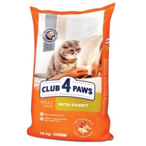 Club 4 Paws Premium sucha karma z królikiem dla kotów dorosłych na wagę 1kg=17zł