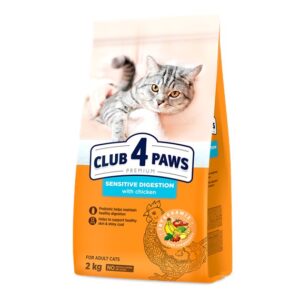 CLUB 4 PAWS Premium „Sensitive digestion” sucha karma Chicken 2kg
