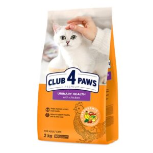 CLUB 4 PAWS Premium „Urinary health” sucha karma Chicken 2kg