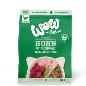 WOW CAT Huhn - karma z kurczaka dla dorosłych kotów (325g)