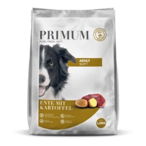 Karma półwilgotna PRIMUM Soft Adult Ente (kaczka) 1,5 kg