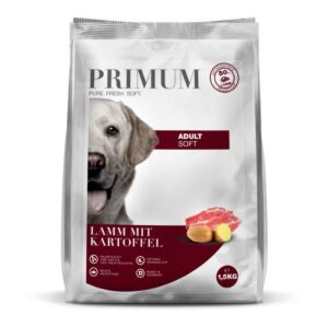 Karma półwilgotna PRIMUM Soft Adult Lamm (jagnięcina) 1,5 kg