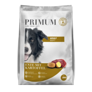 Karma półwilgotna PRIMUM Soft Adult Ente (kaczka) 5 kg