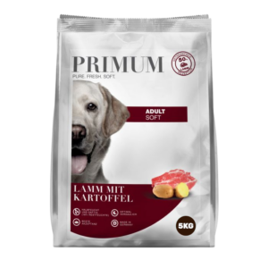 Karma półwilgotna PRIMUM Soft Adult Lamm (jagnięcina) 5 kg