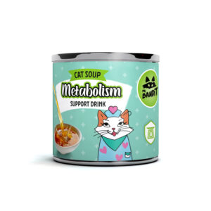MR. BANDIT SALMON METABOLISM SUPPORT DRINK FOR CATS - napój funkcjonalny z łososiem dla kota na metabolizm 95g