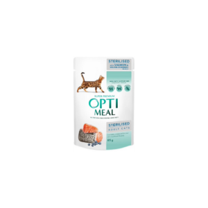 OPTIMEAL With Salmon&Wild Blueberries in Jelly Sterilised 85g