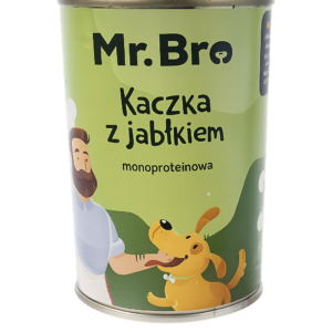 Mr. Bro Kaczka z Jabłkiem 400 g karma mokra dla psa