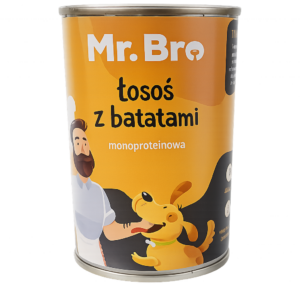Mr. Bro Łosoś z Batatami 400 g karma mokra dla psa