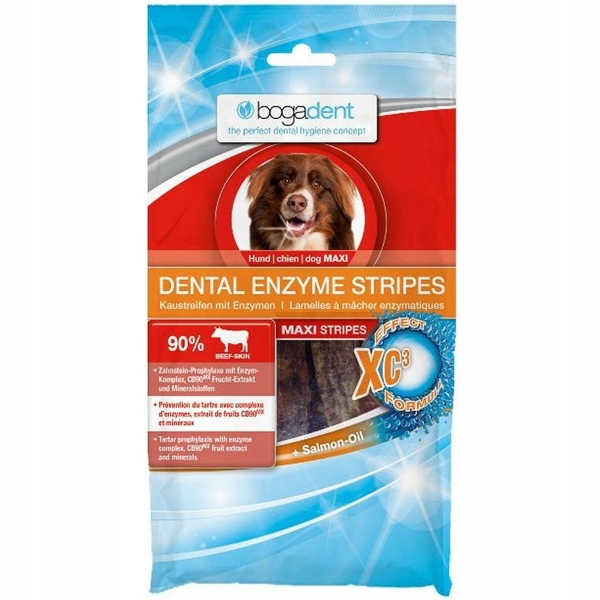 Bogadent Dental Enzyme Stripes 100 g - enzymatyczne paski dentystyczne dla psa