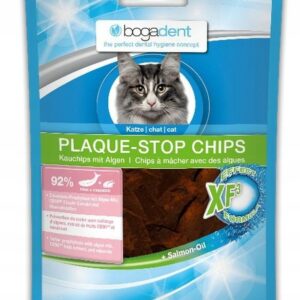 Bogadent Plaque-Stop Chips Fish 50 g - chipsy dentystyczne dla kota