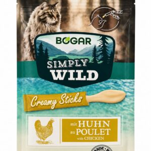 Bogar Simply Wild - przysmak dla kota z kurczakiem 75 g 5 x 15 g